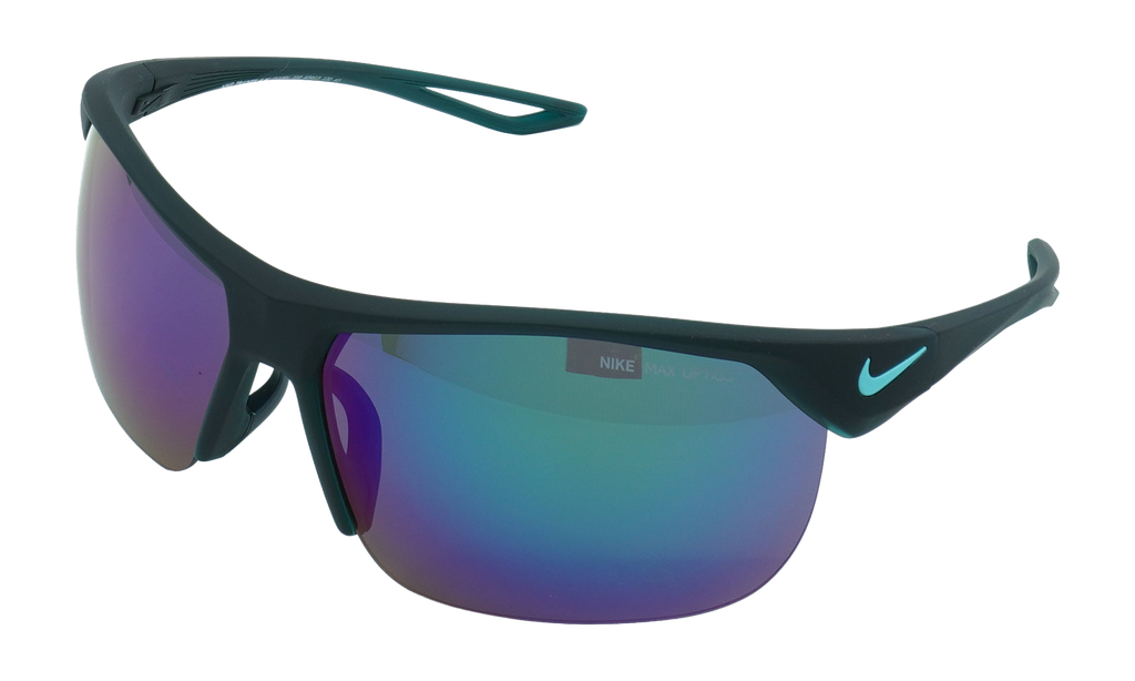 Trainer S Sunglasses MATTE DARK TEAL / GREY / GREEN FLA EV1064 333