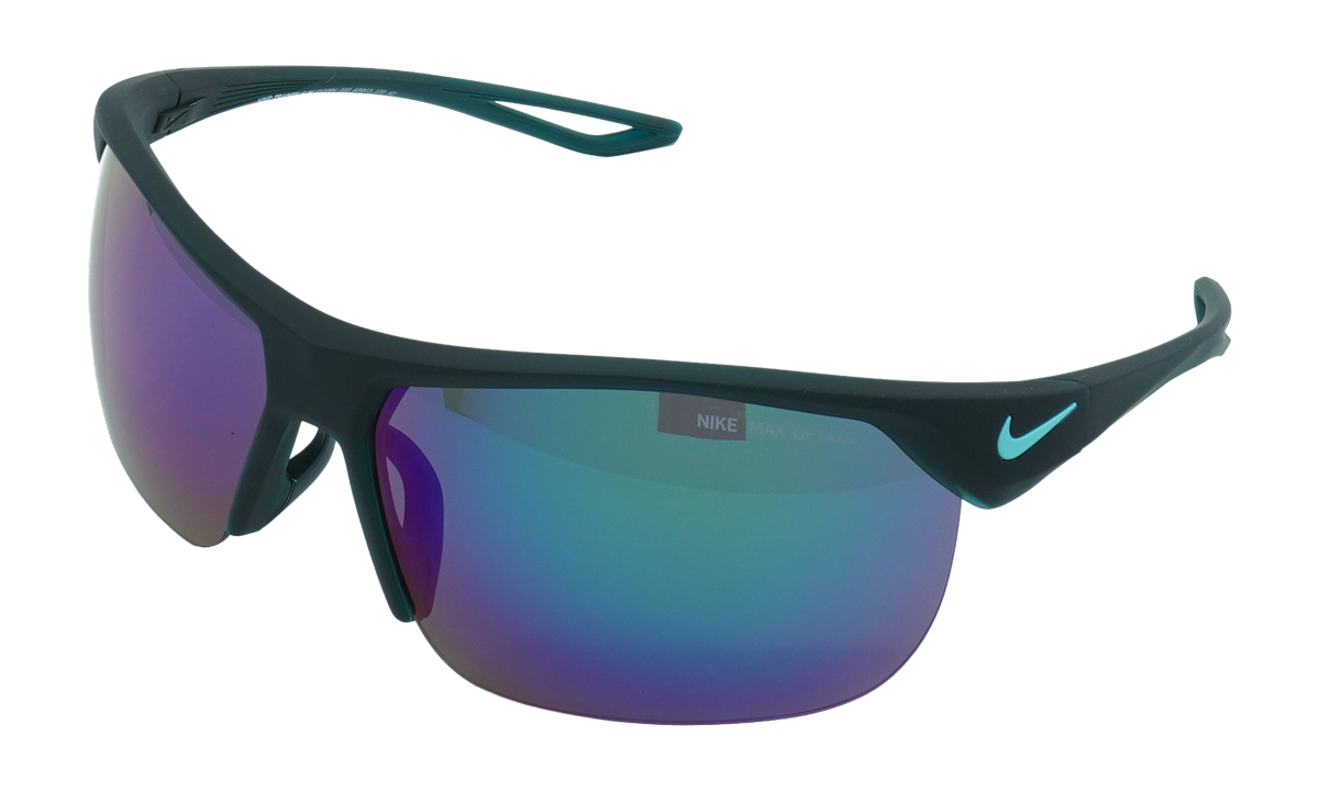 Trainer S Sunglasses MATTE DARK TEAL / GREY / GREEN FLA EV1064 333