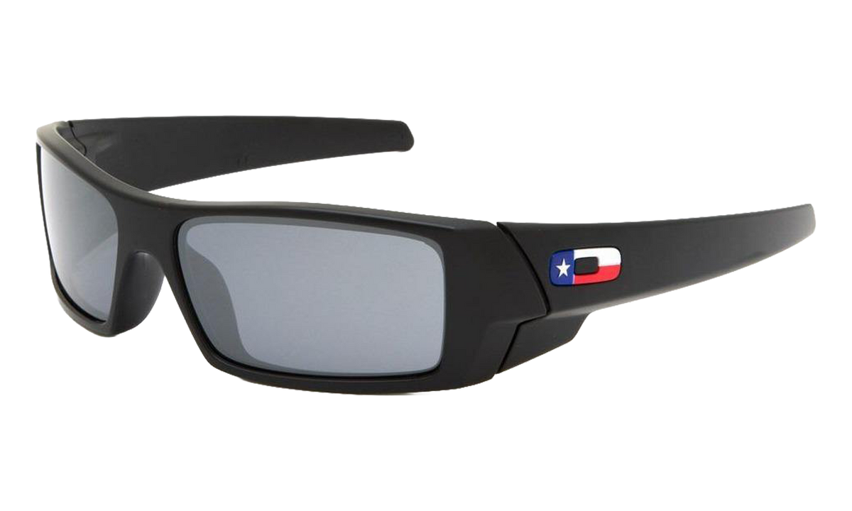 Si Gascan Sunglasses Matte Black Texas / Black Iridium OO9014 40
