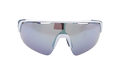 Changeup Sunglasses Gray Mirror - Shiny White / Navy S8600107 069