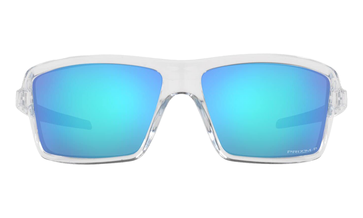 Cables Polarized Sunglasses Polished Clear / PRIZM Sapphire OO9129 05