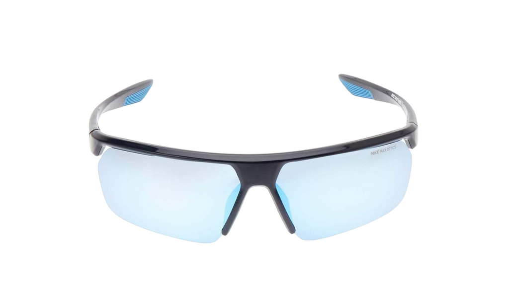 Gale Force Sunglasses Obsidian / Grey / Frozen Blue Mirror CW4668 451