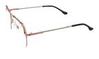 Blanco Half Rim 24KT Two-Tone Rose / White Gold / Clear HRBA2 0006 17A3