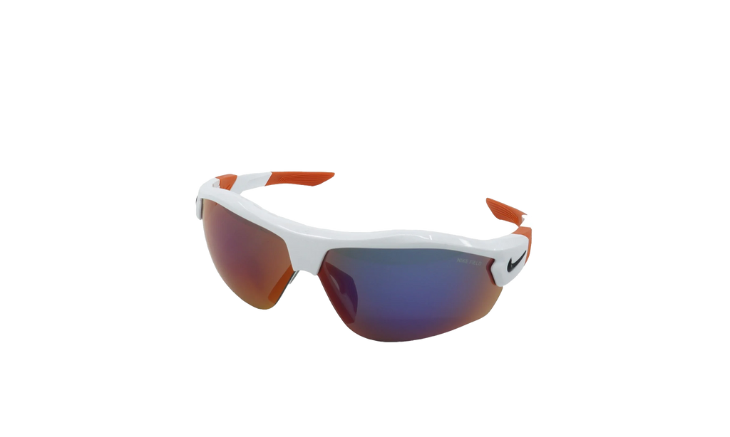 Show X3 Sunglasses White/Team Orange DN9252 104