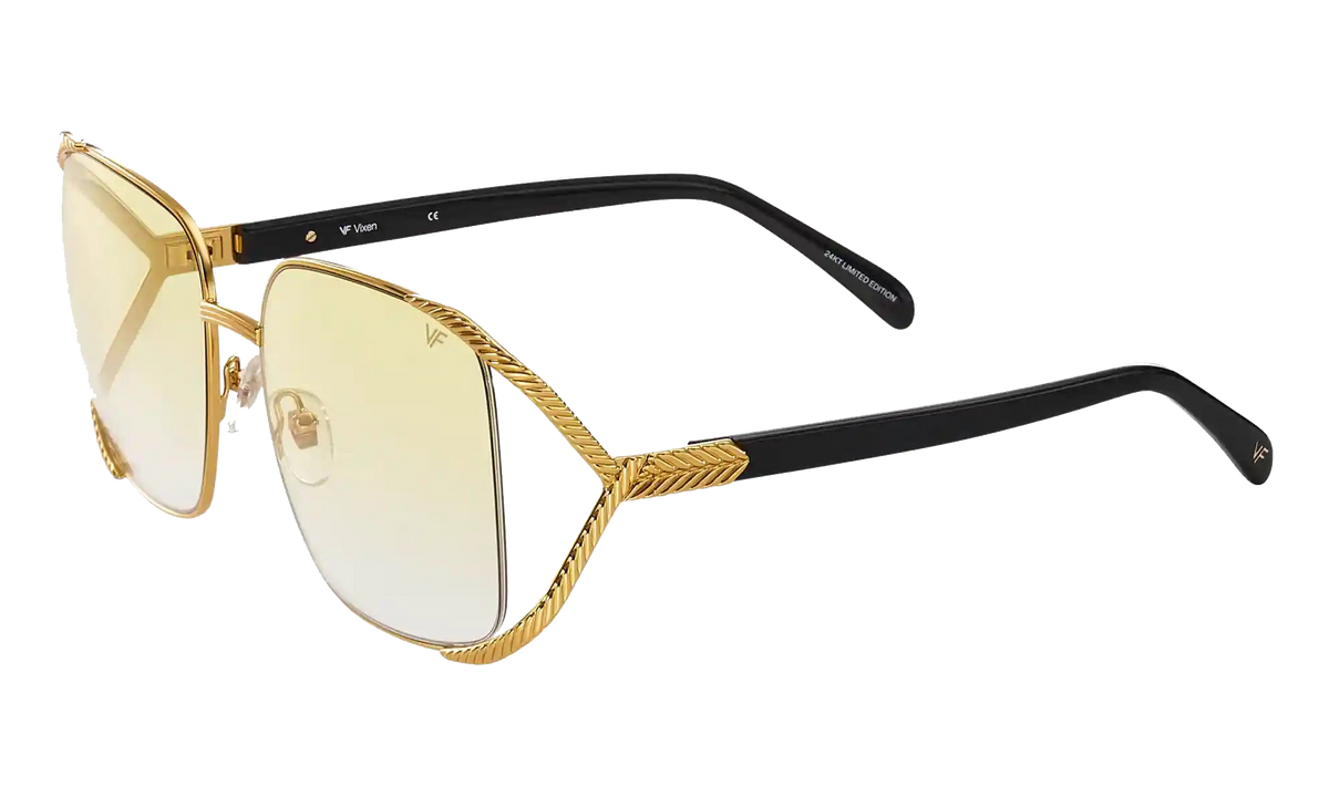 Vixen 24KT Yellow Gold / Black / Yellow Gradient MPVX2 0003 23T3