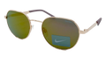 Traveler Trend Mirrored Sunglasses Satin Silver / Argent IB3538X 612