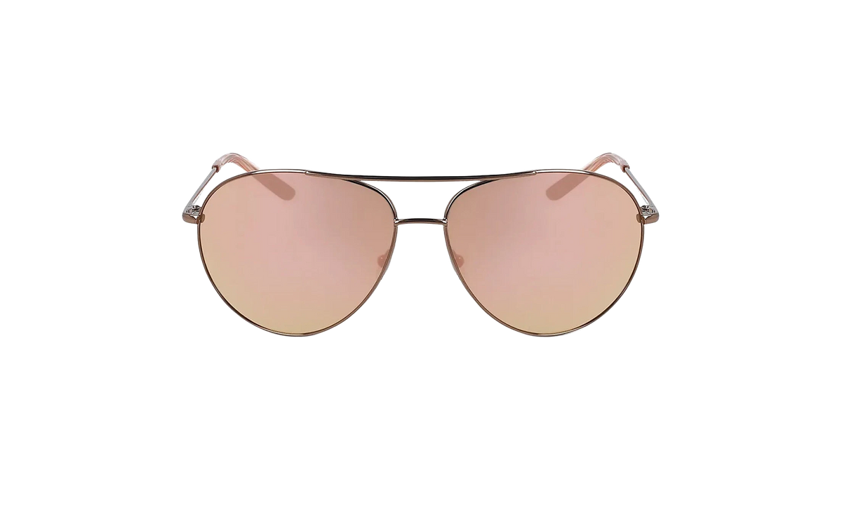 Chance Sunglasses Walnut / Brown / Rose Gold Mirror EV1218 266