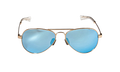 Getaway M Sunglasses Milky Blue - Gloss Rose Gold 8600118 941461