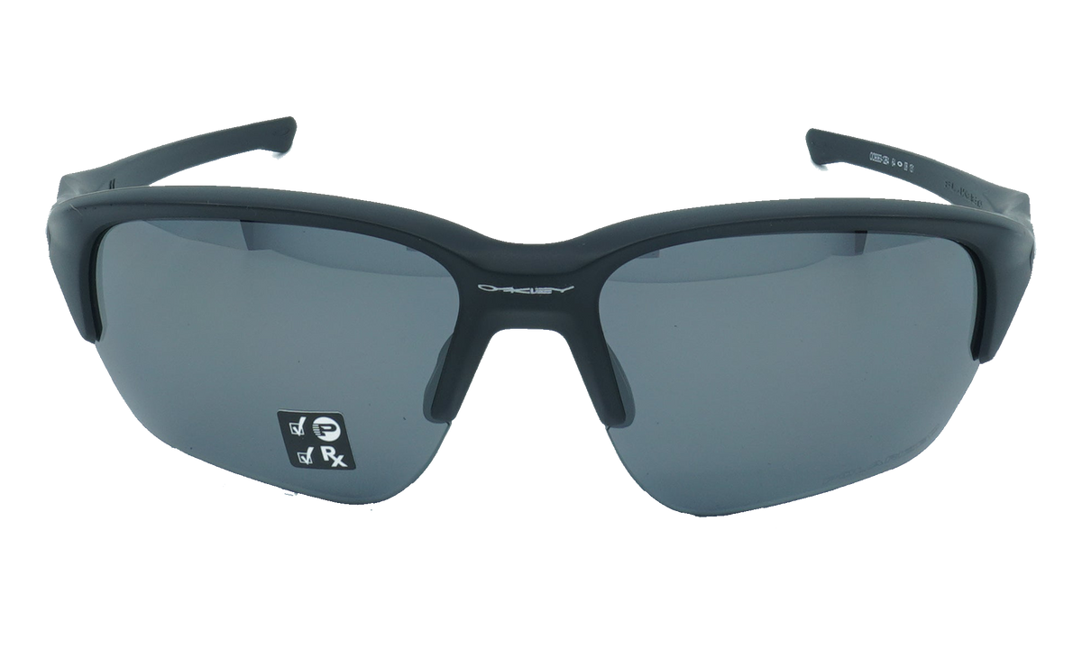 Flak Beta Polarized Sunglasses Matte Black / Black Iridium Polarized OO9363 12