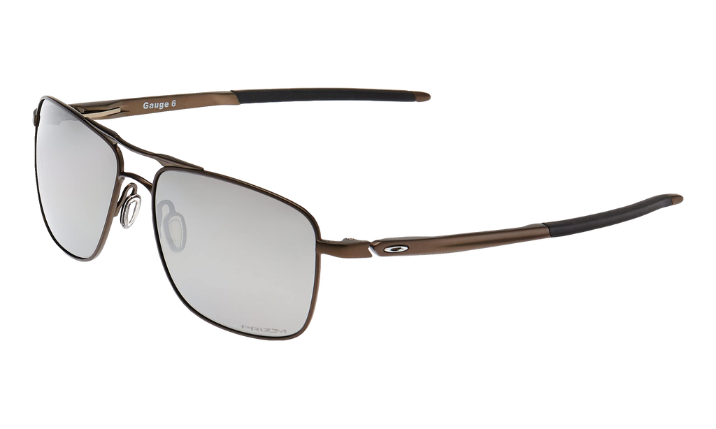 Gauge 6 Polarized Sunglasses Pewter / PRIZM Black OO6038 06